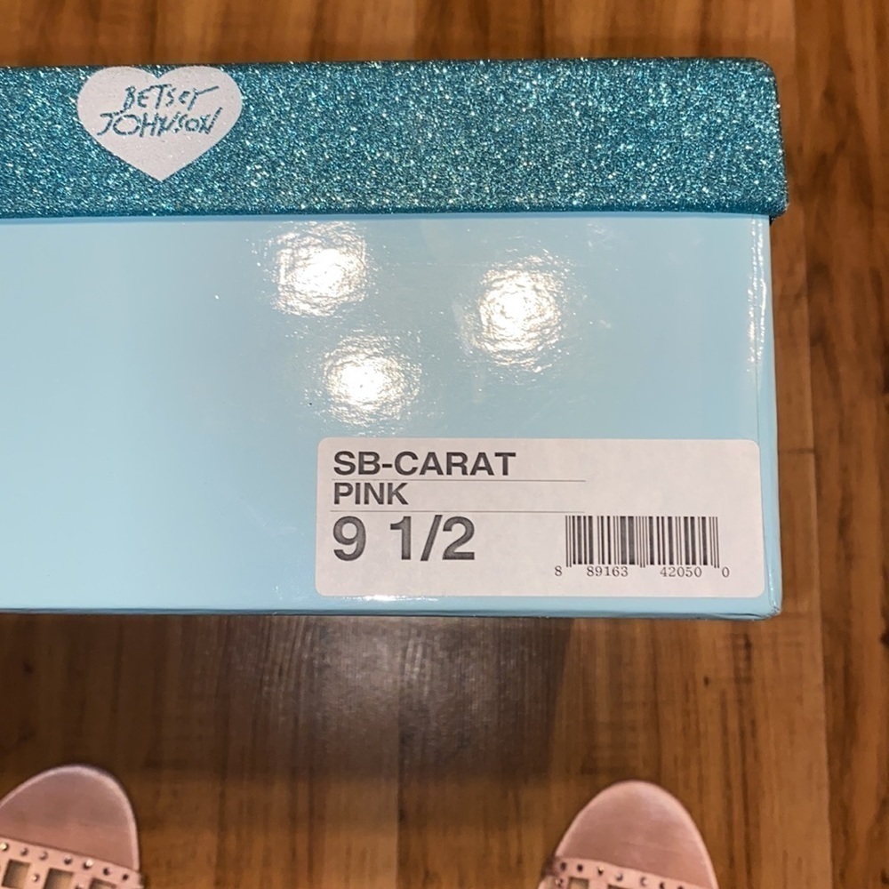 Betsy Johnson SB-Carat heels Pink 9 1/2 - Picture 3 of 15